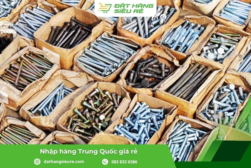 Hàng kim khí thường có trọng lượng lớn