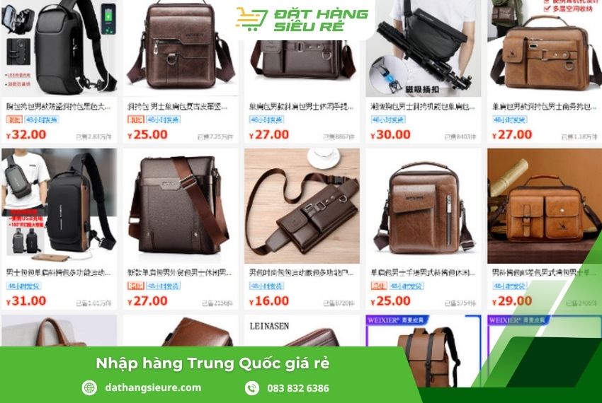 Nhập hàng qua sàn TMĐT Trung Quốc