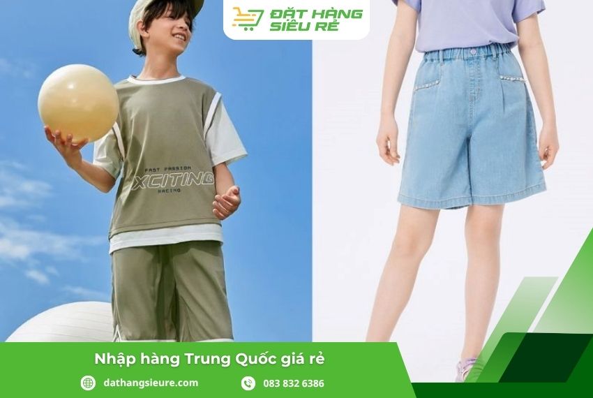 Quần áo trẻ em Trung Quốc